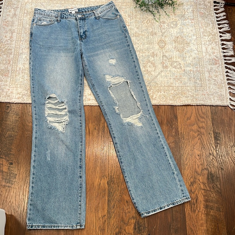 Abound distressed jeans